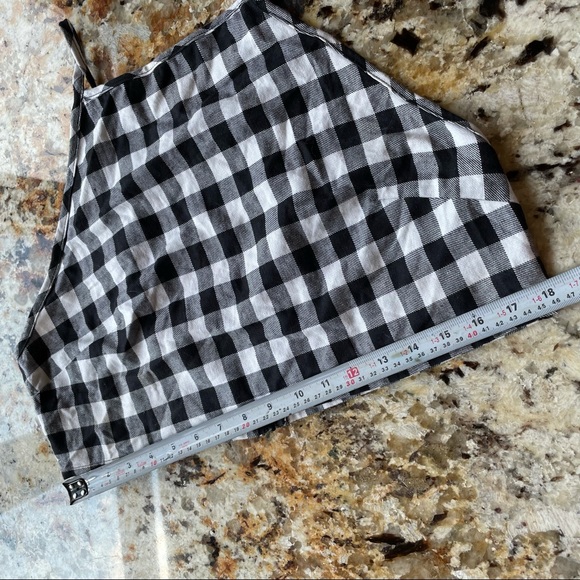 Native Youth, GINGHAM CROP TOP, Medium - Picture 9 of 11